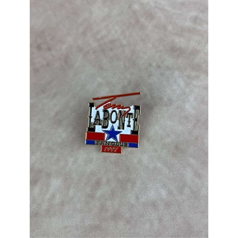 Vtg 1997 Terry Labonte Fan Club Kellogg’s Racing NASCAR Lapel Hat Pin Ice Man